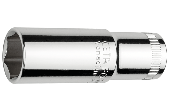 Ceta Form 1/2'' 6 Köşe Derin Lokma Anahtar 30 mm - C24-H30