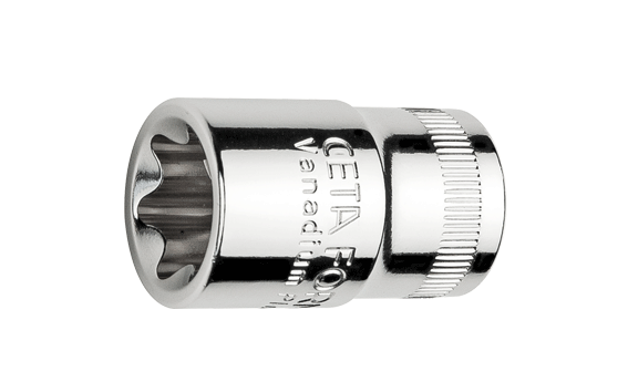 Ceta Form 1/2'' Dış Torx Lokma Anahtar E10 x 38 mm - C26-10