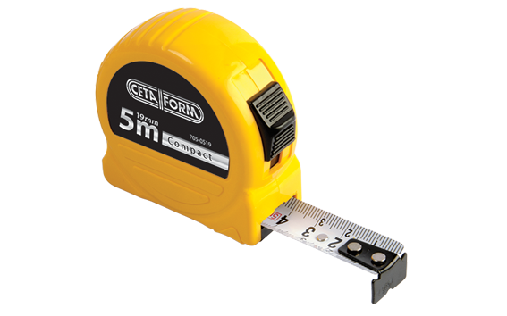 Ceta Form Compact Şerit Metre 5 m x 25 mm - P05-0525