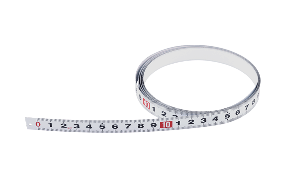 Ceta Form Arkası Yapışkanlı Metre Şeridi - 2m x 13mm - P05-AD2