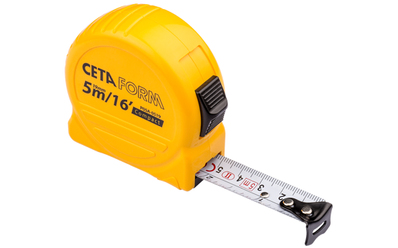 Ceta Form Compact Şerit Metre (SAE/Metrik) 3 m - 10 ft - P05A-0316