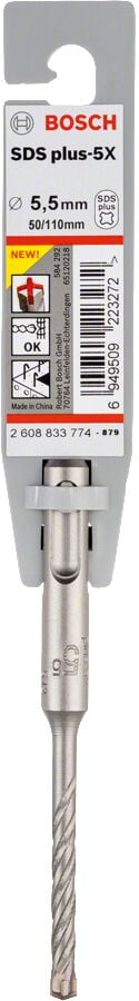 Bosch Matkap Ucu Sds-Plus-5X 5,5*110 Mm 2608833774