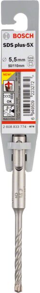 Bosch Matkap Ucu Sds-Plus-5X 5,5*110 Mm 2608833774
