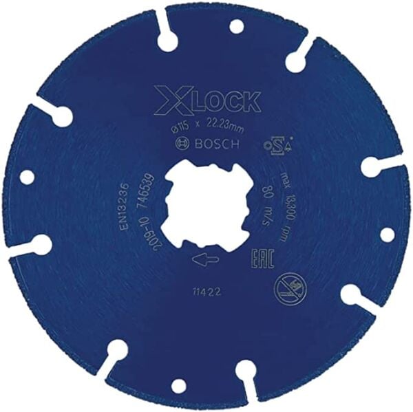 Bosch X-Lock Dmw Kesme Dıskı 115X22.23 Mm 2608900532