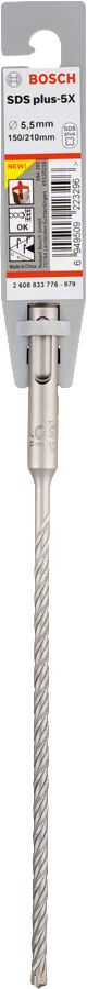 Bosch Matkap Ucu Sds-Plus-5X 5,5*210 Mm 2608833776