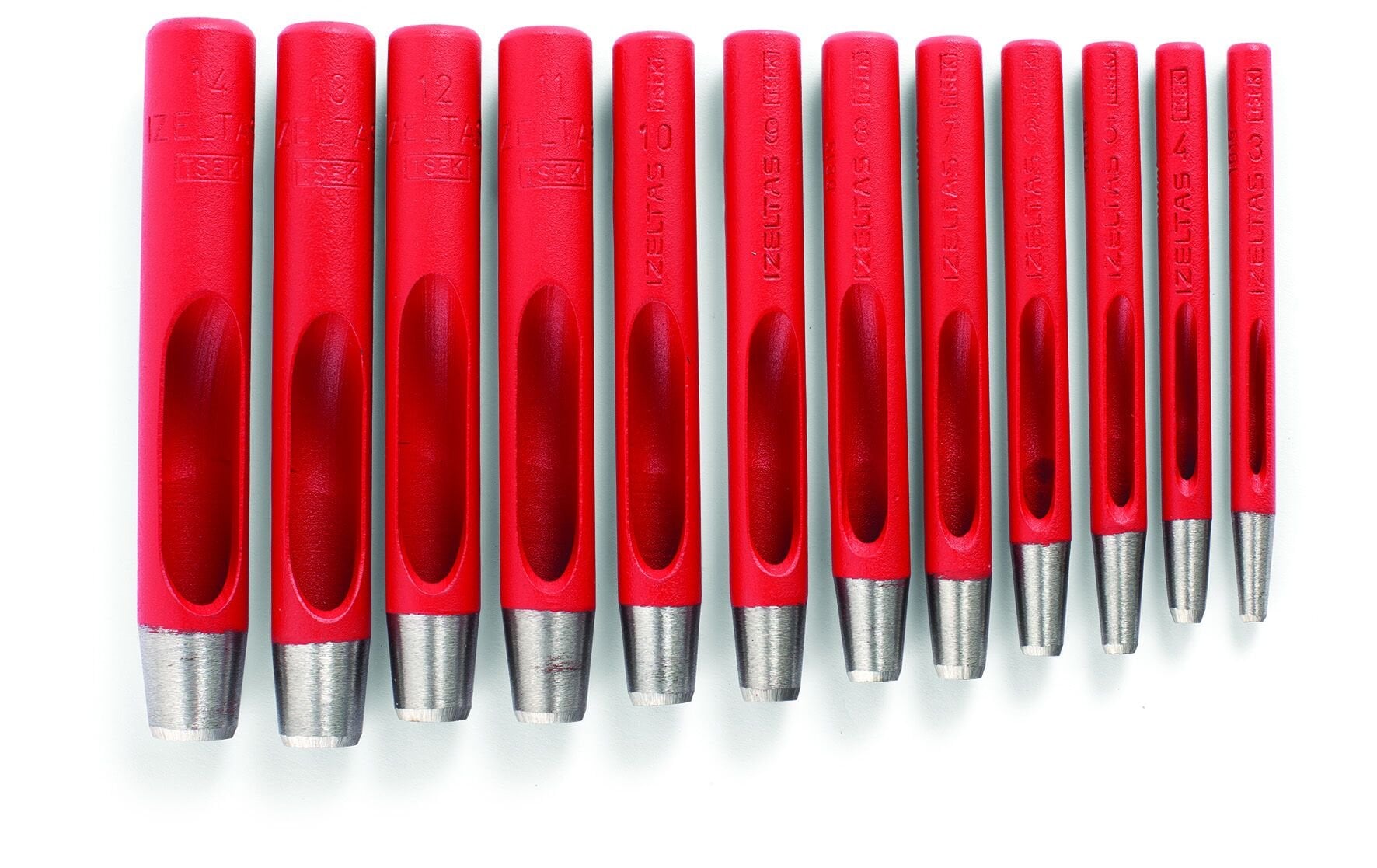 İzeltaş 12 Parça Kayış Zımba Takımı - 5700002112