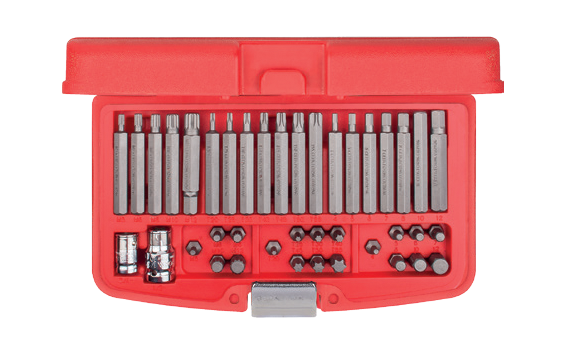 Ceta Form 40 Parça H10 Torx - Allen - XZN Lokmalı Bits Uç Takımı - C28-SS40