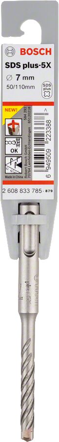 Bosch Matkap Ucu Sds-Plus-5X 7*110 Mm 2608833785