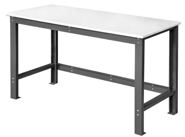 Ceta Form Çalışma Masası - Paslanmaz Çelik Tezgahlı - A17L-NS