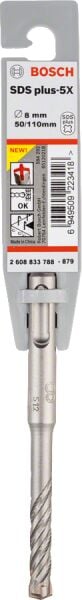 Bosch Matkap Ucu Sds-Plus-5X 8*110 Mm 2608833788