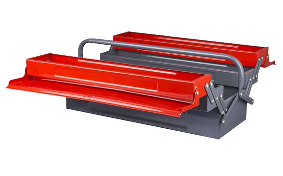 Ceta Form Metal Takım Çantası - 5 Gözlü (Uzun Tip) - A25-5L