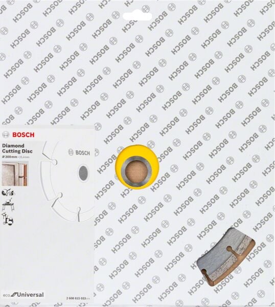 Bosch - Ekonomik Seri Genel Yapı Malzemeleri İçin Elmas Kesme Diski 300 mm