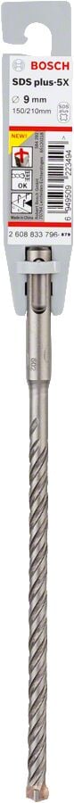 Bosch Matkap Ucu Sds-Plus-5X 9*210 Mm 2608833796