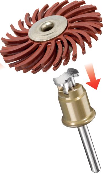 DREMEL® EZ SpeedClic: Detay Aşındırıcı Fırça 220 Kumlu (473S) - 2615S473JA