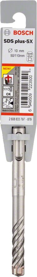 Bosch Matkap Ucu Sds-Plus-5X 10*110 Mm 2608833797