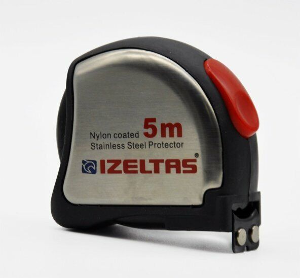 İzeltaş Krom Stoplu Şerit Metre 5 m - 0588150015