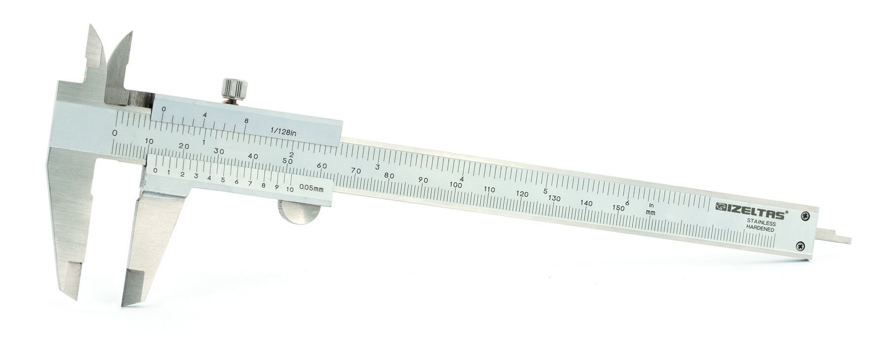 İzeltaş 150 mm Kumpas (Sürgülü - Stoplu) - 0588750150