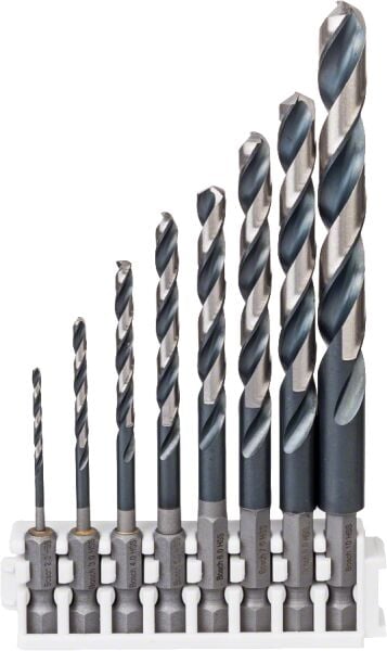 Bosch - Impact Control Serisi HSS Metal Matkap Ucu Seti 8'li - Click