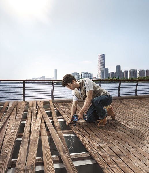 Bosch Professional GSB 18V-50 Akülü Darbeli Vidalama Makinesi (2 x 5.0 Ah; L-Boxx) - 06019H5101