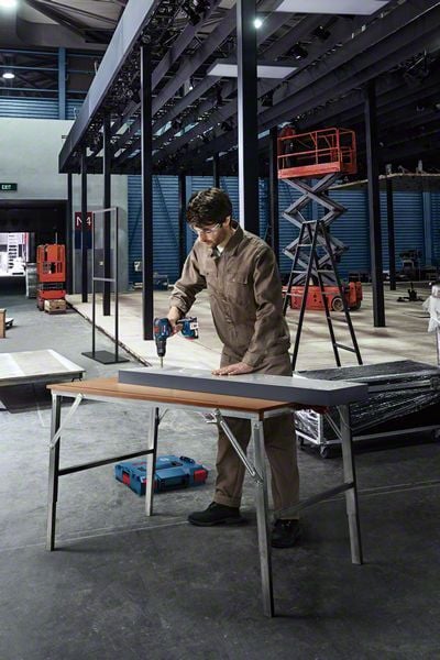 Bosch Professional GSB 18V-50 Akülü Darbeli Vidalama Makinesi (2 x 5.0 Ah; L-Boxx) - 06019H5101